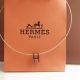 AAA Replica Hermes Wine Lacquer Yellow Gold Necklace (4)_th.JPG
